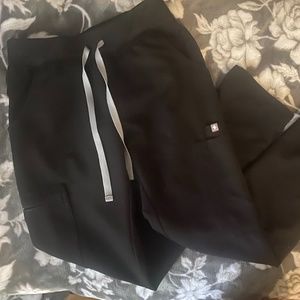 Figs Black Yola Scrub Pants XXSP